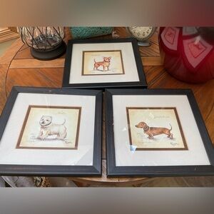 Lyndi Lende classical style dog pictures. EUC